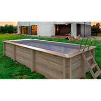 Деревянный прямоугольный бассейн 4*3*1,3м