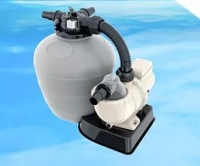 Фильтрационная песочная установка для бассейнов объемом до 14 м3.